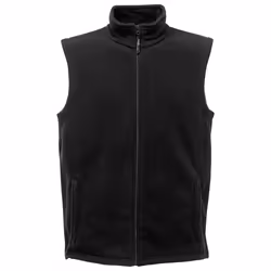 Regatta Mens 210 Microfleece Bodywarmer / Gilet - L, Black