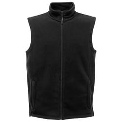 Regatta Mens 210 Microfleece Bodywarmer / Gilet - M, Black
