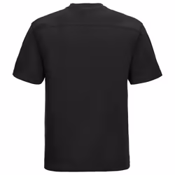 Russell Europe Mens Workwear Short Sleeve Cotton T-Shirt - XS, Black