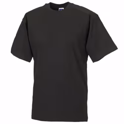 Russell Europe Mens Workwear Short Sleeve Cotton T-Shirt - 3XL, Bottle Green