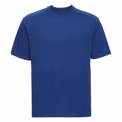 Russell Europe Mens Workwear Short Sleeve Cotton T-Shirt - 2XL, Bright Royal