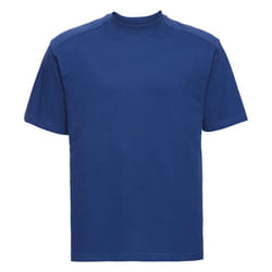 Russell Europe Mens Workwear Short Sleeve Cotton T-Shirt - 2XL, Bright Royal