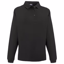 Russell Europe Mens Heavy Duty Collar Sweatshirt - 4XL, Black
