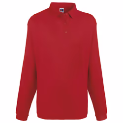 Russell Europe Mens Heavy Duty Collar Sweatshirt - 3XL, Classic Red