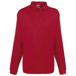Russell Europe Mens Heavy Duty Collar Sweatshirt - XS, Classic Red