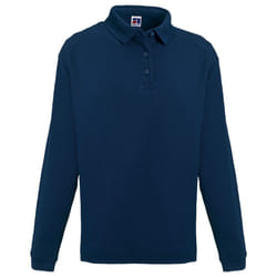 Russell Europe Mens Heavy Duty Collar Sweatshirt - XL, French Navy