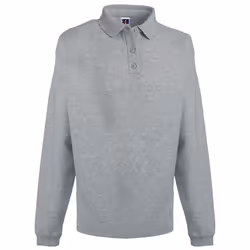 Russell Europe Mens Heavy Duty Collar Sweatshirt - 2XL, Light Oxford