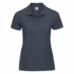 Russell Europe Womens/Ladies Ultimate Classic Cotton Short Sleeve Polo Shirt - XS, French Navy