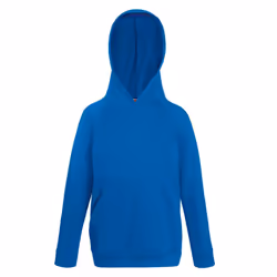 Fruit Of The Loom Childrens Unisex Lightweight Hooded Sweatshirt / Hoodie - 12-13, Royal
