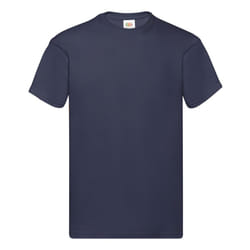 Screen Stars Fruit Of The Loom Mens Original Short Sleeve T-Shirt - L, Deep Navy