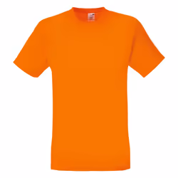 Screen Stars Fruit Of The Loom Mens Original Short Sleeve T-Shirt - S, Orange