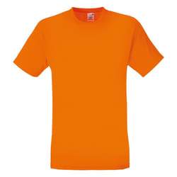 Screen Stars Fruit Of The Loom Mens Original Short Sleeve T-Shirt - S, Orange