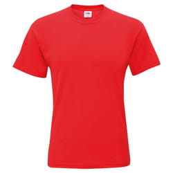 Screen Stars Fruit Of The Loom Mens Original Short Sleeve T-Shirt - S, Red