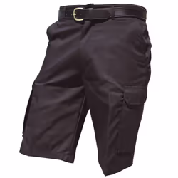 Warrior Mens Cargo Work Shorts - 32, Black