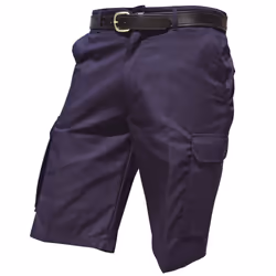 Warrior Mens Cargo Work Shorts - 40, Harbour Navy
