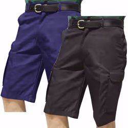 Warrior Mens Cargo Work Shorts - 40, Harbour Navy