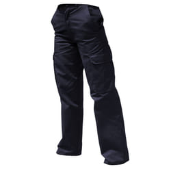 Warrior Womens/Ladies Cargo Workwear Trousers - 30/R, Harbour Navy