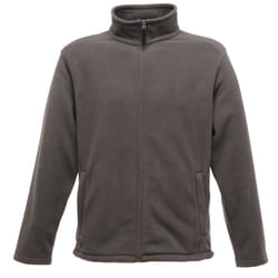 Regatta Mens Plain Micro Fleece Full Zip Jacket (Layer Lite) - XL, Seal Grey
