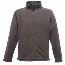 Regatta Mens Plain Micro Fleece Full Zip Jacket (Layer Lite) - 4XL, Seal Grey