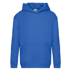 Fruit Of The Loom Kids Unisex Premium 70/30 Hooded Sweatshirt / Hoodie - 12-13 Years, Royal Blue