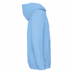 Fruit Of The Loom Kids Unisex Premium 70/30 Hooded Sweatshirt / Hoodie - 5-6 Years, Sky Blue