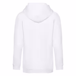 Fruit Of The Loom Kids Unisex Premium 70/30 Hooded Sweatshirt / Hoodie - 12-13 Years, White