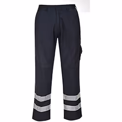Portwest Mens Iona Safety Workwear Trousers - M/R, Dark Navy