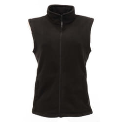 Regatta Womens/Ladies Micro Fleece Bodywarmer / Gilet - 10, Black