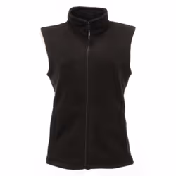Regatta Womens/Ladies Micro Fleece Bodywarmer / Gilet - 18, Black