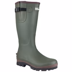 Cotswold Grange Neoprene Mens Rubber Wellington Boots - 12 UK, Green