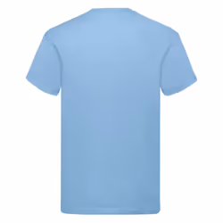 Screen Stars Fruit Of The Loom Mens Original Short Sleeve T-Shirt - 2XL, Sky Blue