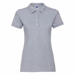 Russell Womens/Ladies Stretch Short Sleeve Polo Shirt - M, Black