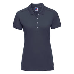 Russell Womens/Ladies Stretch Short Sleeve Polo Shirt - M, French Navy