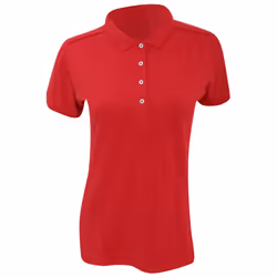 Russell Womens/Ladies Stretch Short Sleeve Polo Shirt - M, White