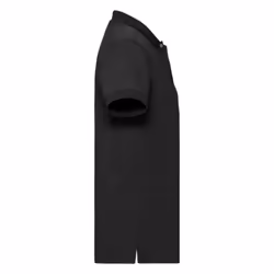 Russell Mens Stretch Short Sleeve Polo Shirt - XL, Black