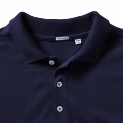 Russell Mens Stretch Short Sleeve Polo Shirt - M, French Navy
