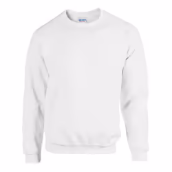 Gildan Childrens Unisex Heavy Blend Crewneck Sweatshirt - XS, White
