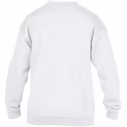 Gildan Childrens Unisex Heavy Blend Crewneck Sweatshirt - XS, White