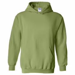 Gildan Heavy Blend Childrens Unisex Hooded Sweatshirt Top / Hoodie - XS, Red