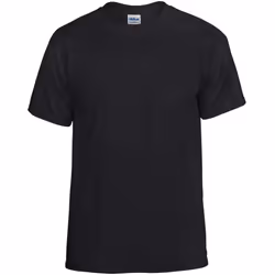 Gildan DryBlend Adult Unisex Short Sleeve T-Shirt - S, Black