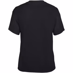 Gildan DryBlend Adult Unisex Short Sleeve T-Shirt - S, Black