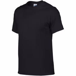 Gildan DryBlend Adult Unisex Short Sleeve T-Shirt - L, Black
