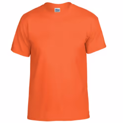 Gildan DryBlend Adult Unisex Short Sleeve T-Shirt - S, Orange