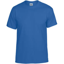 Gildan DryBlend Adult Unisex Short Sleeve T-Shirt - S, Royal