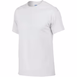 Gildan DryBlend Adult Unisex Short Sleeve T-Shirt - 2XL, White