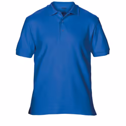 Gildan Mens Premium Cotton Sport Double Pique Polo Shirt - XL, Royal