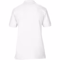 Gildan Mens Premium Cotton Sport Double Pique Polo Shirt - S, White
