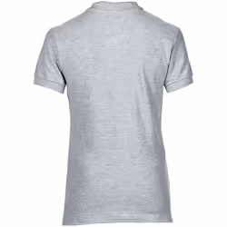 ) Gildan Womens/Ladies Premium Cotton Sport Double Pique Polo Shirt - S, Sport Grey (RS