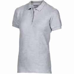 ) Gildan Womens/Ladies Premium Cotton Sport Double Pique Polo Shirt - S, Sport Grey (RS