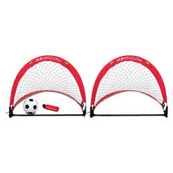 FC Barcelona Official Football Training Goal Gift Set